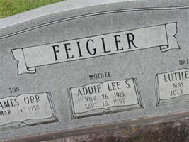 Addie Lee S. Feigler Addie Lee S. Feigler