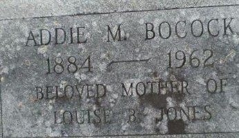 Addie M. Bocock Addie M. Bocock