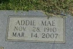 Addie Mae Magee Wells Addie Mae Magee Wells