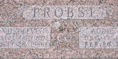 Addie S. Turner Probst Addie S. Turner Probst