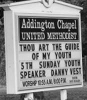 Addington Chapel United Methodist Church Cemetery