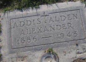 Addis Alden Alexander