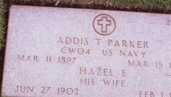Addis T Parker, Sr Addis T Parker, Sr