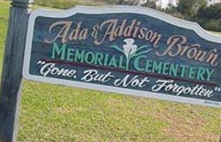 Ada & Addison Brown Memorial Cemetery