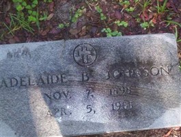 Adelaide B. Johnson Adelaide B. Johnson
