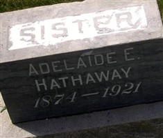 Adelaide E Hathaway Adelaide E Hathaway