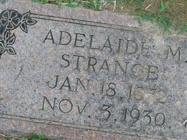 Adelaide M Strange