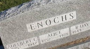 Adelbert C Enochs Adelbert C Enochs