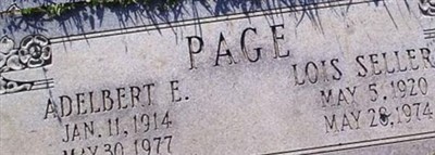 Adelbert E Page