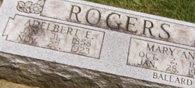 Adelbert E. Rogers Adelbert E. Rogers