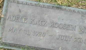 Adele Katz Roossin Myers
