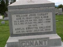 Adelia Euretta Hallock Conant Adelia Euretta Hallock Conant