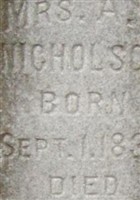 Adelia F Graves Nicholson Adelia F Graves Nicholson