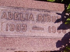 Adelia Riddell