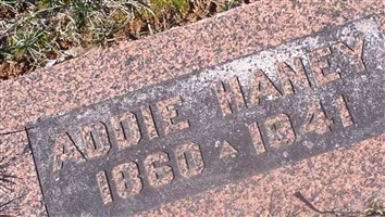 Adeline "Addie" Wills Haney Adeline "Addie" Wills Haney