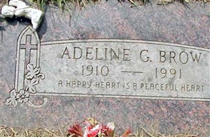 Adeline G Brow