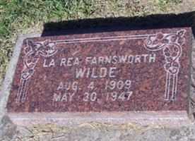 Adeline La Rea Farnsworth Wilde