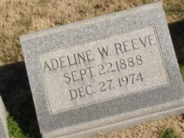 Adeline W Reeve Adeline W Reeve