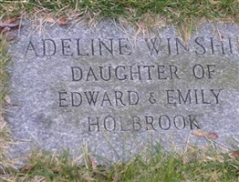 Adeline Winship Holbrook Adeline Winship Holbrook