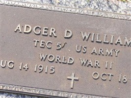Adger D Williams Adger D Williams
