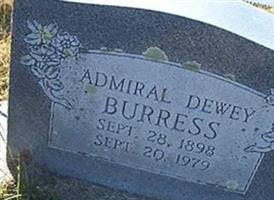 Admiral Dewey Burris
