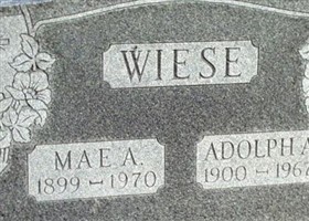 Adolph A. Wiese Adolph A. Wiese