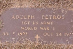 Adolph D. Petras Adolph D. Petras
