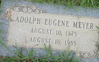Adolph Eugene Meyer Adolph Eugene Meyer