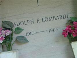 Adolph F Lombardi