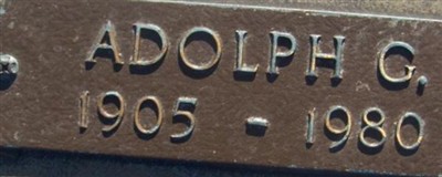 Adolph G Diemer