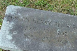 Adolph Henry Rennebaum Adolph Henry Rennebaum
