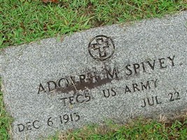 Adolph Murphy Spivey Adolph Murphy Spivey