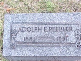 Adolph Peebler Adolph Peebler
