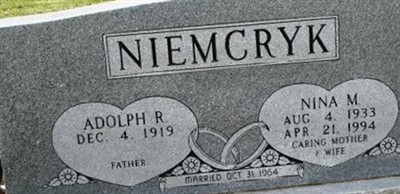 Adolph R Niemcryk Adolph R Niemcryk