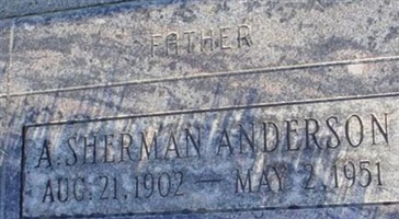 Adolph Sherman Anderson Adolph Sherman Anderson