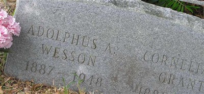 Adolphus A. WESSON Adolphus A. WESSON