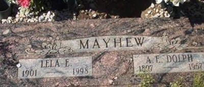 Adolphus Ernest "Dolph" Mayhew