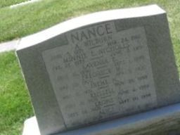 Adolphus Wilburn Nance Adolphus Wilburn Nance