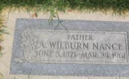 Adolphus Wilburn Nance Adolphus Wilburn Nance
