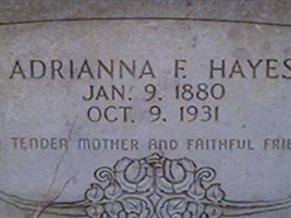 Adrianna F Hayes Adrianna F Hayes