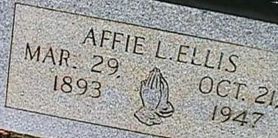 Affie L. Ellis Affie L. Ellis