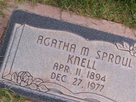 Agatha Mcallistersproul Knell