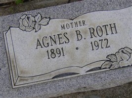 Agnes B Roth
