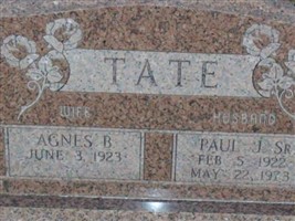 Agnes B Tate Agnes B Tate