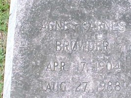 Agnes Barnes Browder
