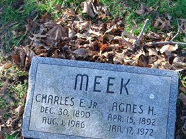 Agnes H Meek Agnes H Meek