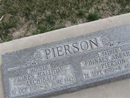 Agnes Halliday Archibald Pierson