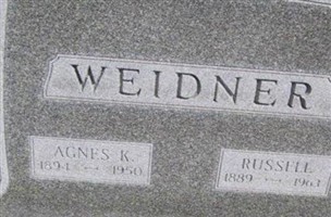 Agnes K Weidner Agnes K Weidner