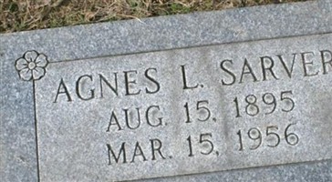 Agnes L. Sarver Agnes L. Sarver