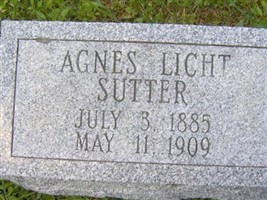 Agnes Licht Sutter